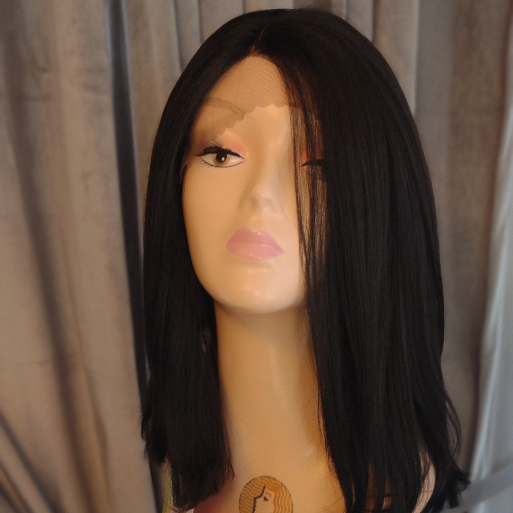 Lace front wig